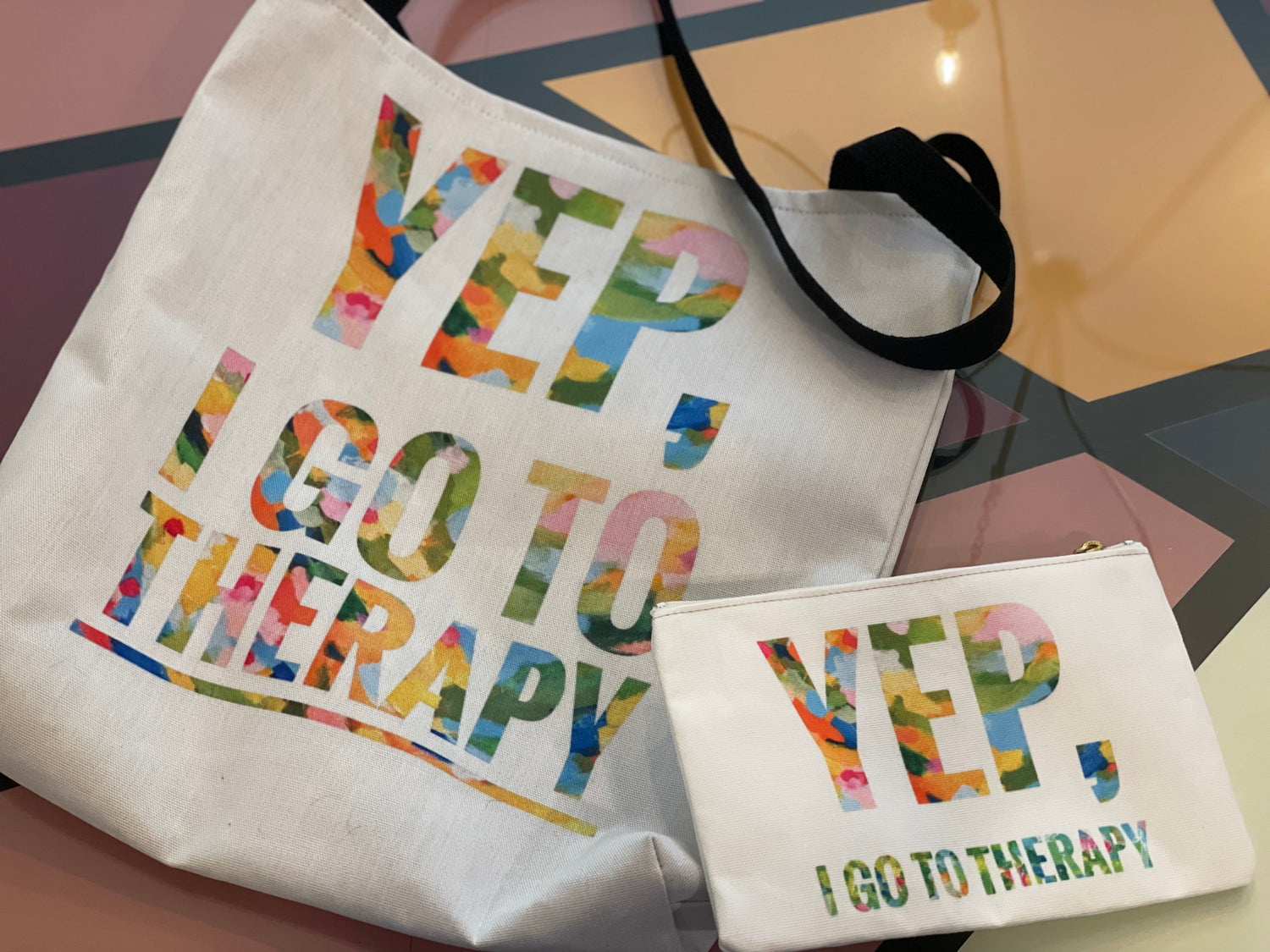 Yep, I Go To Therapy x LaDara Fine Art