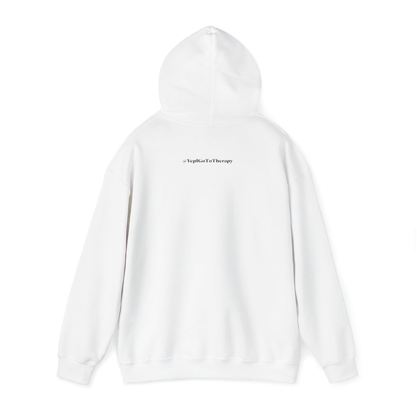 Mental Health Awareness Hoodie - 'Yep, I go to therapy' Unisex Heavy Blend Sweatshirt