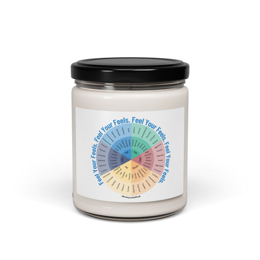 Emotion Wheel Scented Soy Candle, 9oz