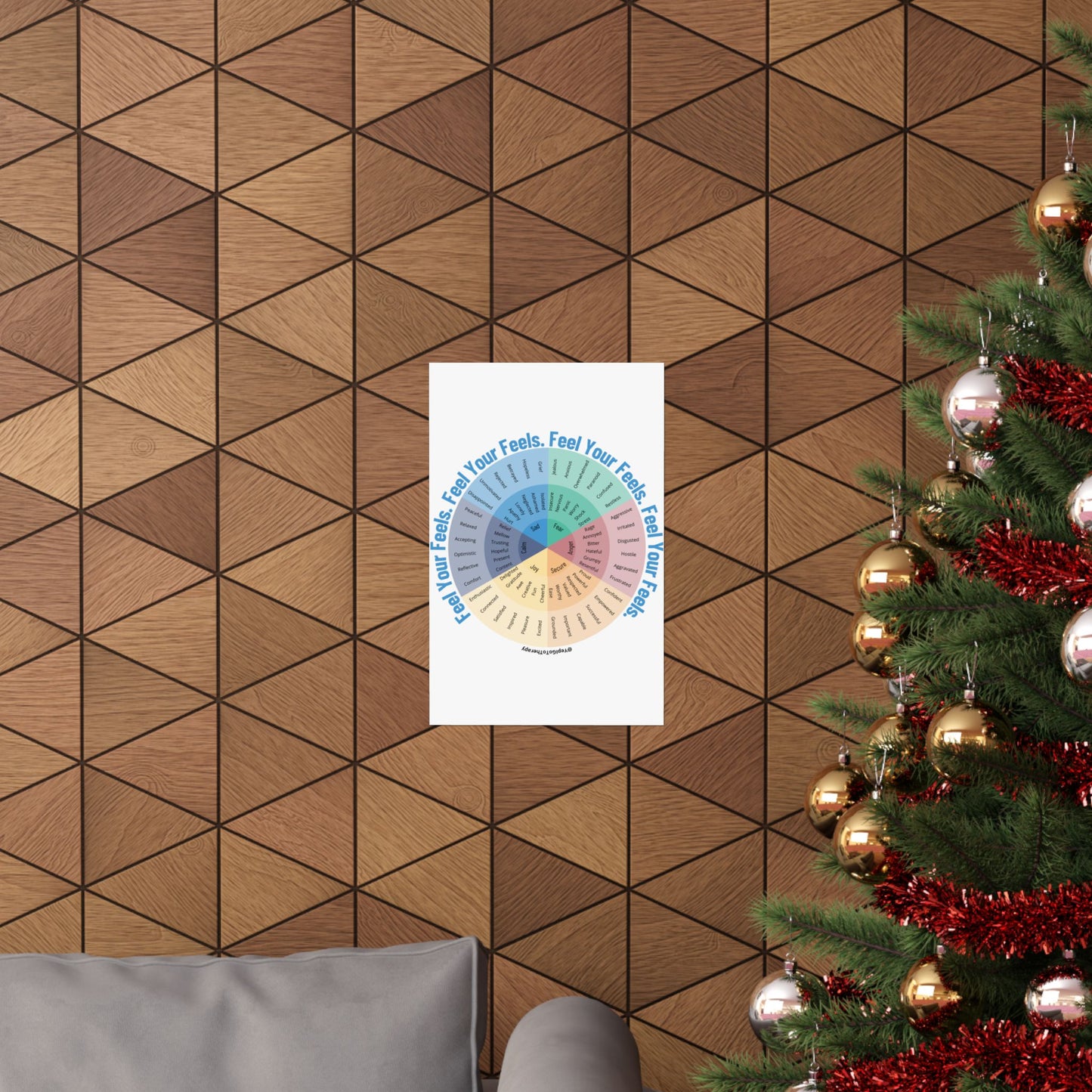 Emotion Wheel Poster