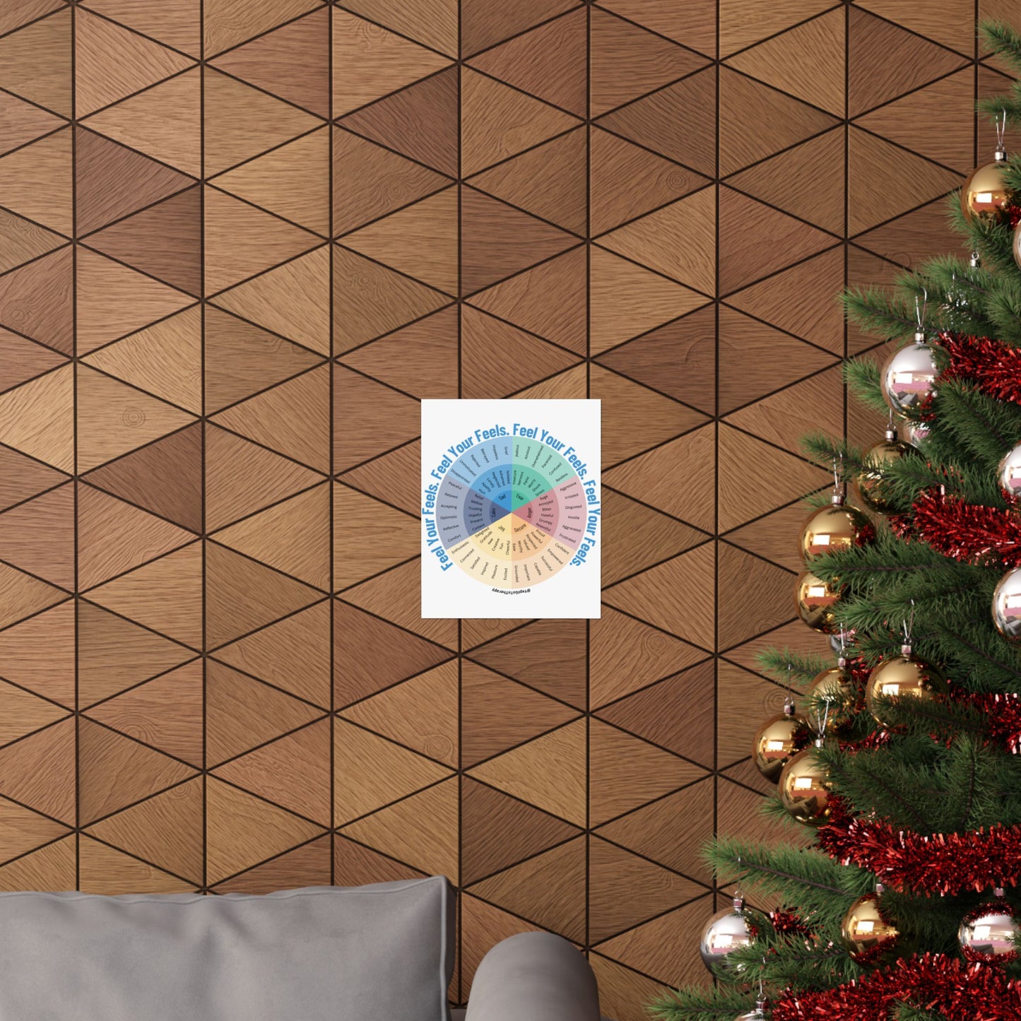 Emotion Wheel Poster