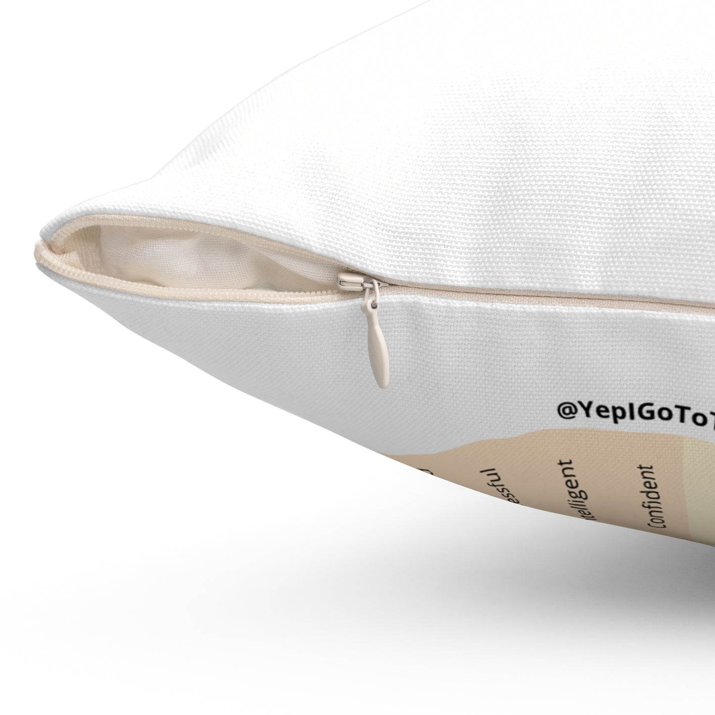 Therapy Coping Skills Square Pillow