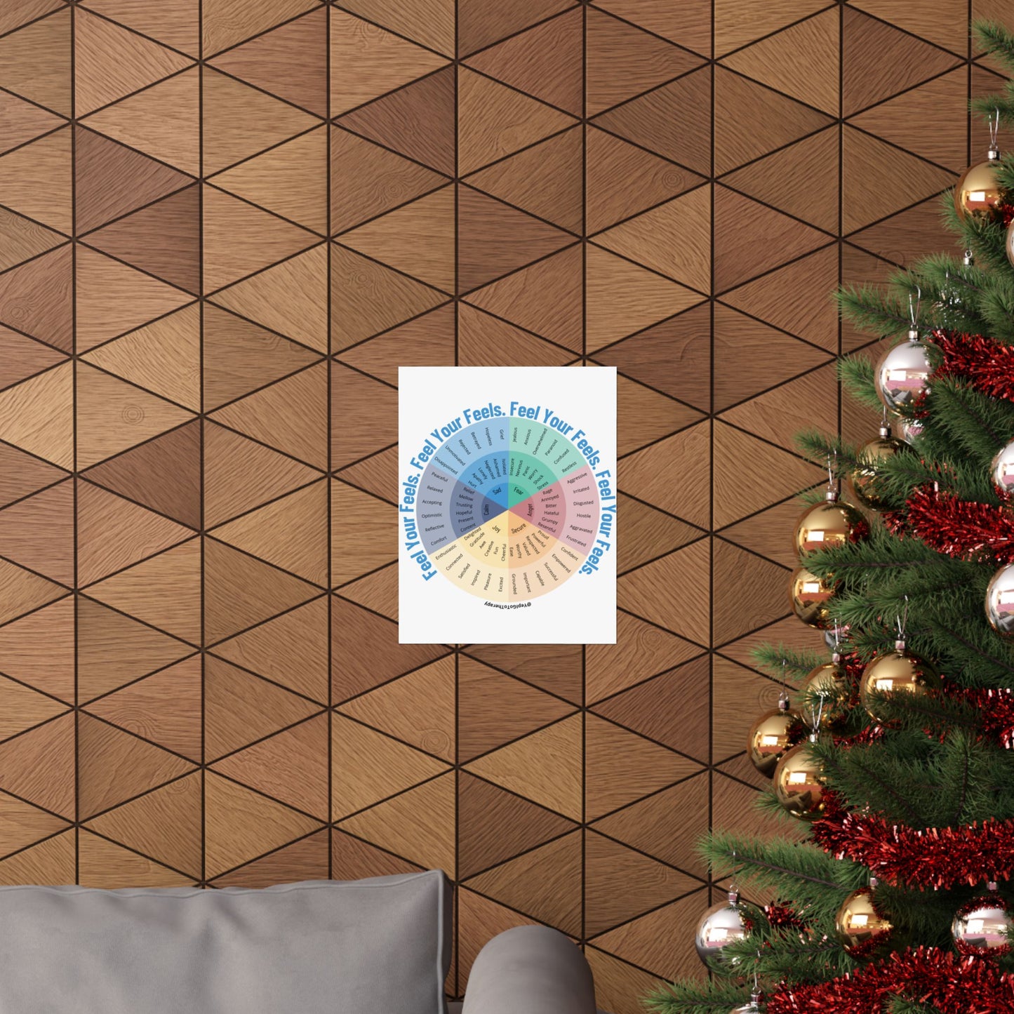 Emotion Wheel Poster