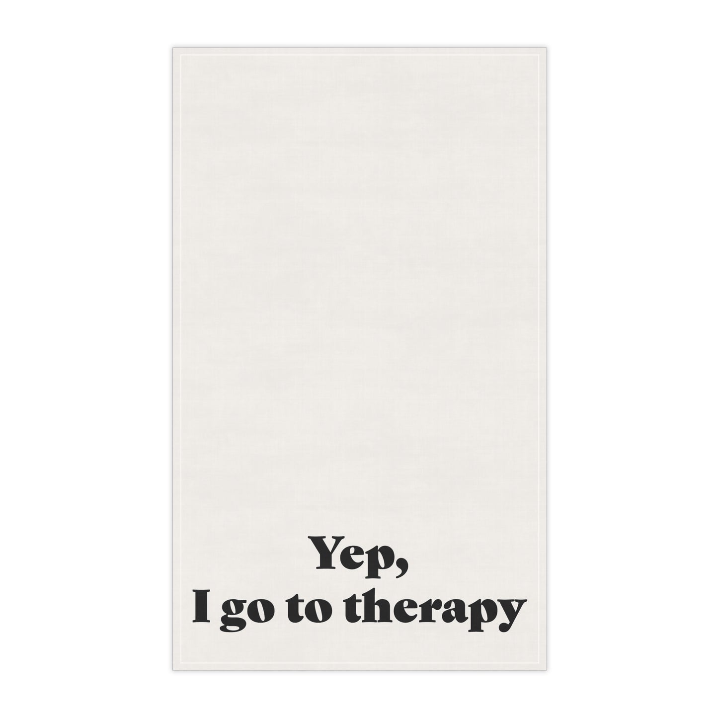 Kitchen Tea Towel - Therapy