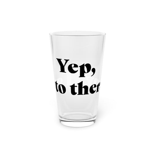 Funny Therapy Pint Glass