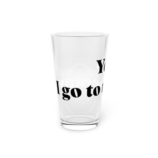 Funny Therapy Pint Glass