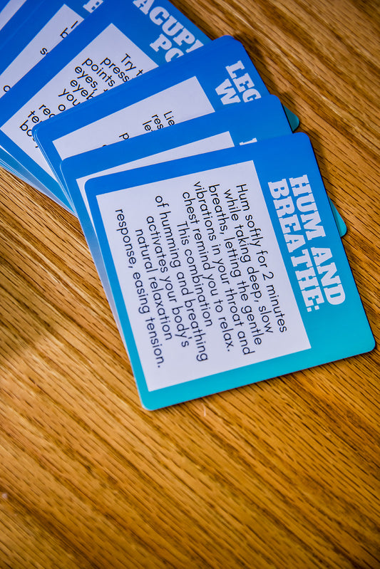 Therapy On The Go - Coping Skills Deck for Stress & Emotional Regulation | Yep, I Go To Therapy