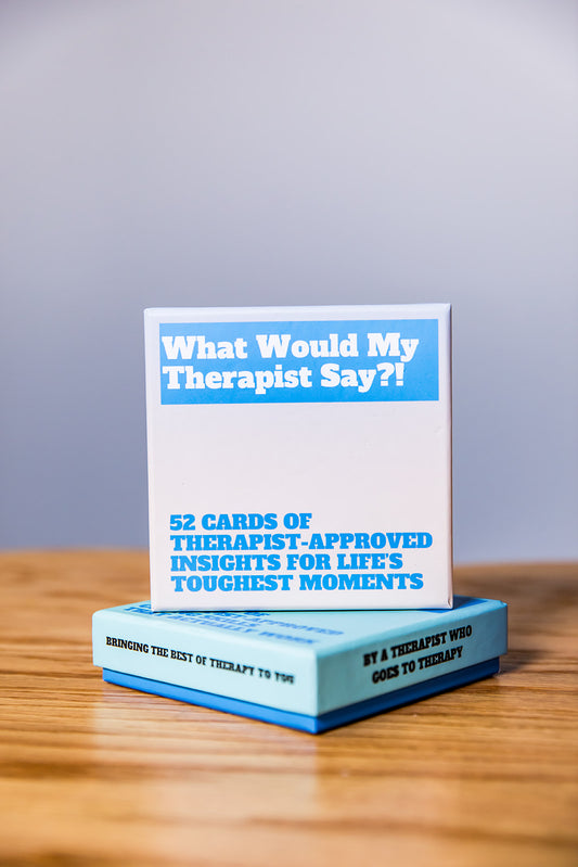 Therapy Insights Deck: ‘What Would My Therapist Say?!’ | Thought Starters for Growth