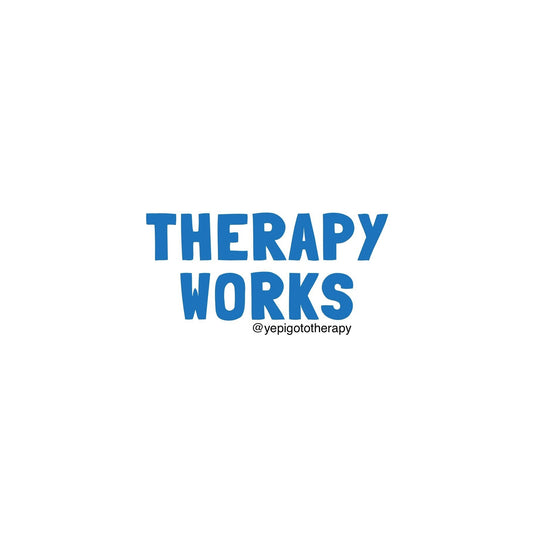 Therapy Works Sticker